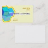 Gebäude blockiert Geschäftskarte Visitenkarte (Vorne/Hinten)