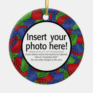 Gebäude blockiert Illustration Keramik Ornament