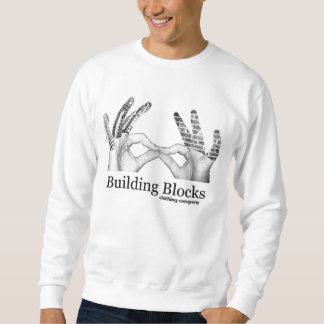 Gebäude blockiert Logo-Sweatshirt Sweatshirt