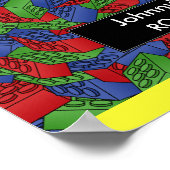 Gebäude blockiert Plakat für ein Kinderzimmer (Ecke)