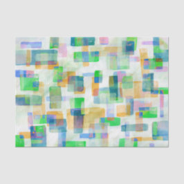 Gebäude blockiert rosa Seafoam Seidenpapier