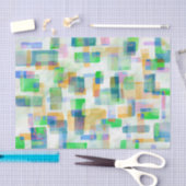 Gebäude blockiert rosa Seafoam Seidenpapier (Handwerk)