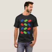 Gebäude blockiert Steine Master Builder Bricklayer T-Shirt (Vorne ganz)