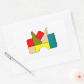 Gebäude blockiert Sticker