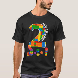 Gebäude blockiert Ziegel 2 Jahre alt Phantastisch T-Shirt