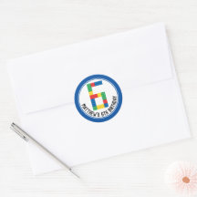 Gebäude-Blockkleber für das Party des 6. Party