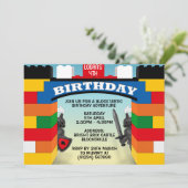 Gebäude Blocks Burg Wilhelm Tell Einladung (Stehend Vorderseite)