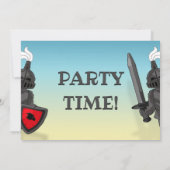 Gebäude Blocks Burg Wilhelm Tell Einladung (Rückseite)