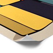 Gebäude Blocks - Kinderspielzeug Poster (Ecke)