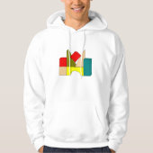 Gebäude Blocks Mens Hoodie (Vorderseite)