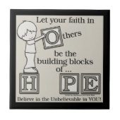 Gebäude Blocks of HOPE Fliese (Vorderseite)