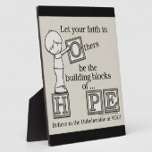 Gebäude Blocks of HOPE Fotoplatte (Seite)