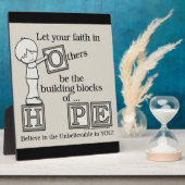 Gebäude Blocks of HOPE Fotoplatte (Seite)