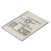 Gebäude Blocks of HOPE Notizblock (Linke Seite)