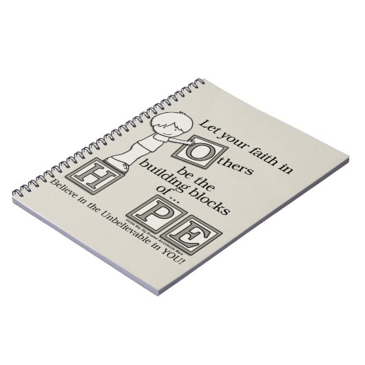 Gebäude Blocks of HOPE Notizblock (Linke Seite)