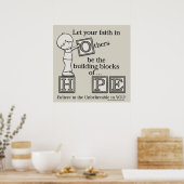 Gebäude Blocks of HOPE Poster (Küche)