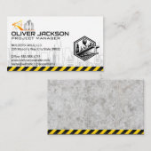 Gebäude | Blue Collar Visitenkarte (Vorne/Hinten)