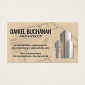 Gebäude Blueprint | Holz (Vorderseite)