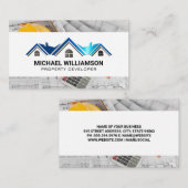 Gebäude | Blueprints Visitenkarte (Vorne/Hinten)