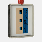 Gebäude Blume Ornament Aus Metall (Rechts)