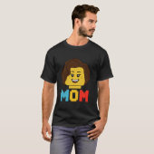 Gebäude Bricks Blockiert Mama Master Builder Match T-Shirt (Vorne ganz)