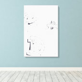 Gebäude CLD-Monogramm Zeichne 15 Leinwand (Insitu (Holzboden))