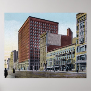 Gebäude Clevelands Ohio Rockefeller Poster