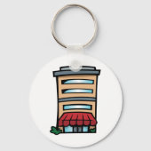 Gebäude Complex Schlüsselanhänger (Rückseite)