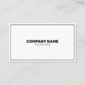 Gebäude Construction Company Visitenkarte (Rückseite)