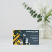 Gebäude Construction Service Visitenkarte (Stehend Vorderseite)