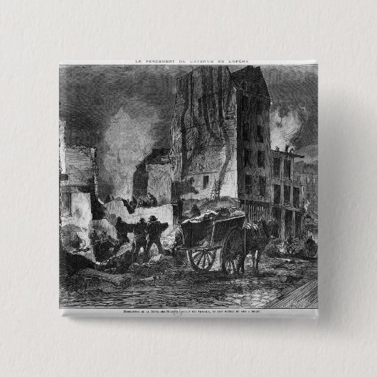Gebäude der Allee de L'Opera Button (Vorderseite)