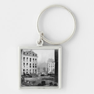 Gebäude der Allee de L'Opera Schlüsselanhänger