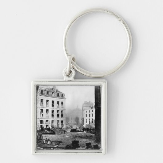 Gebäude der Allee de L'Opera Schlüsselanhänger (Vorne)