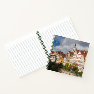 Gebäude der Altstadt Deutschland Notizblock