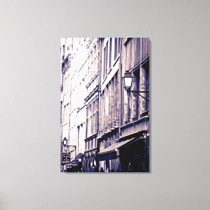 Gebäude der Altstadt, Frankreich Leinwanddruck