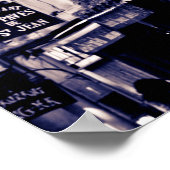 Gebäude der Altstadt, Frankreich Poster (Ecke)