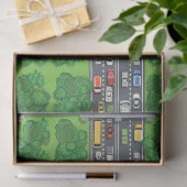 Gebäude der Baureihe 6 Seidenpapier (Geschenk)