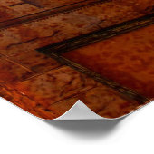 Gebäude der digitalen Kunst Poster (Ecke)