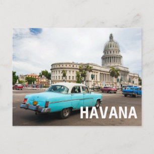 Gebäude der Hauptstadt in Havanna Postkarte