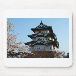 Gebäude der japanischen Burg Mousepad