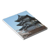 Gebäude der japanischen Burg Notizblock (angewinkelt)