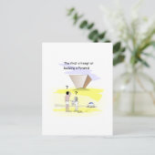 Gebäude der Pyramiden Postkarte (Stehend Vorderseite)