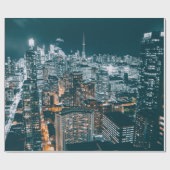 Gebäude DER STADT - TOP-ANSICHT Geschenkpapier (Flach)