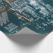 Gebäude DER STADT - TOP-ANSICHT Geschenkpapier (Ecke)