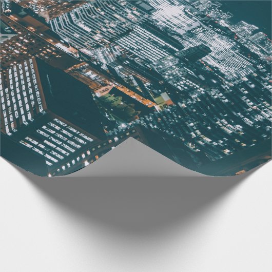 Gebäude DER STADT - TOP-ANSICHT Geschenkpapier (Ecke)