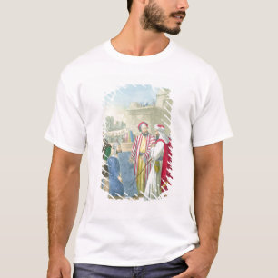 Gebäude der Stadt und des Turms von Babel, von T-Shirt