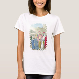 Gebäude der Stadt und des Turms von Babel, von T-Shirt