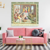 Gebäude Der Tempel von Solomon, Illustration Leinwanddruck (Insitu (Wohnzimmer))