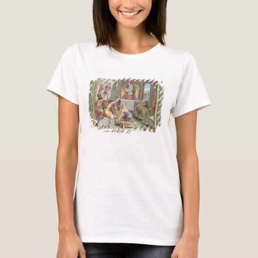 Gebäude Der Tempel von Solomon, Illustration T-Shirt (Vorderseite)