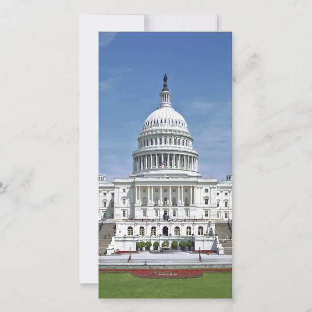 Gebäude der US-Hauptstadt des Weißen Hauses in Was (Vorderseite)